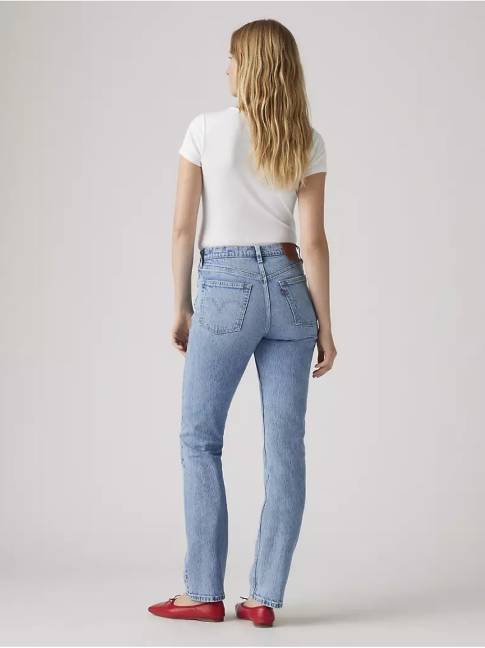 Levi’s wedgie Light Blue High-Rise Straight Leg Women's Jeans